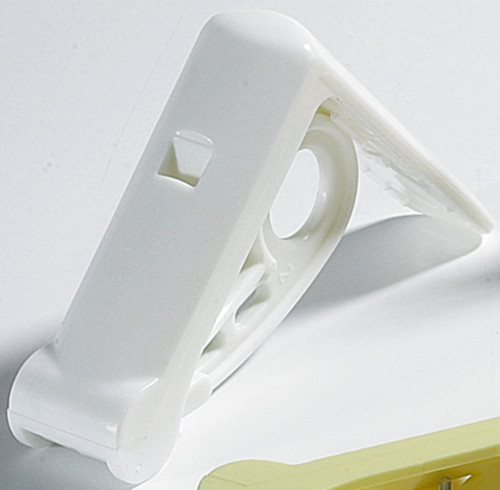 Pince nappes plastique blanc