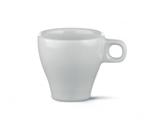 Tasse à thé rond blanc porcelaine 15 cl Ø 8 cm Paula