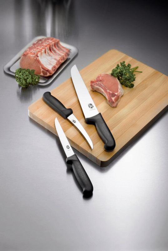 Couteau à désosser 16 cm inox plastique unie Fibrox Victorinox