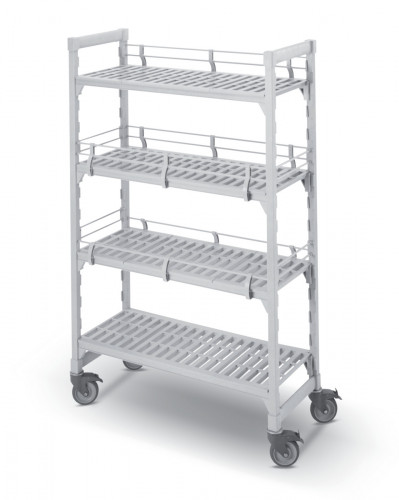Rayonnage acier 118 cm x 179 cm 340 kg 4 étagères Camshelving Cambro