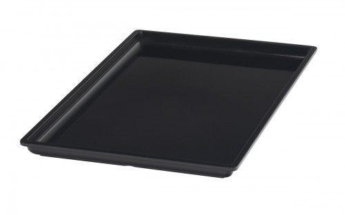 Bac rectangulaire noir mélamine 53 cm Vestah Platex