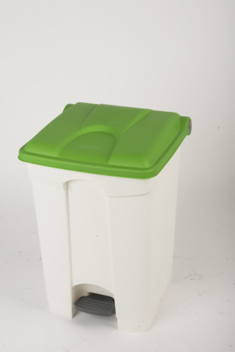 Collecteur à pédale plastique 45 L vert Probbax
