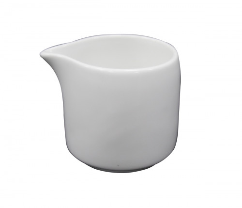 Crémier rond blanc porcelaine vitrifiée Ø 6,2 cm Brasserie Astera