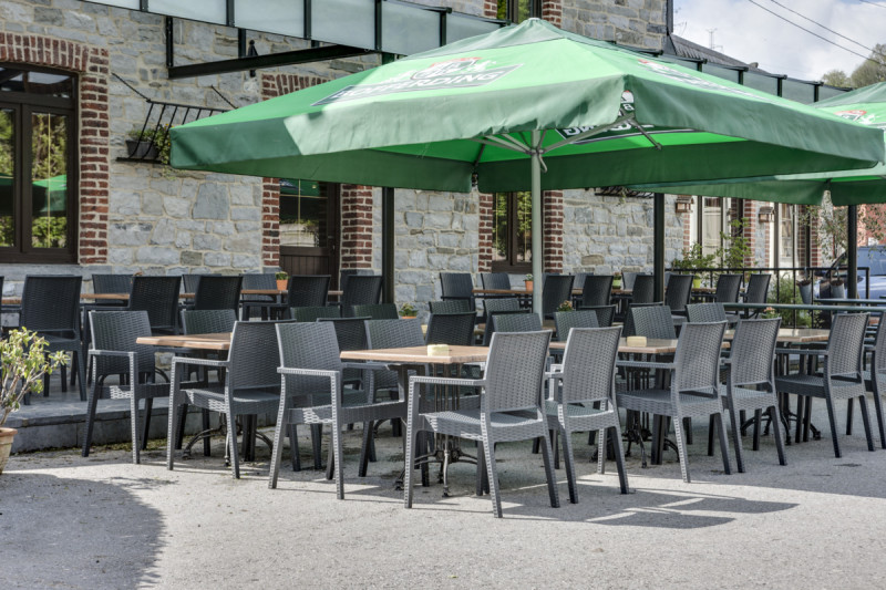 Fauteuil de terrasse gris 87x58x59 cm Jamaica Flexmob