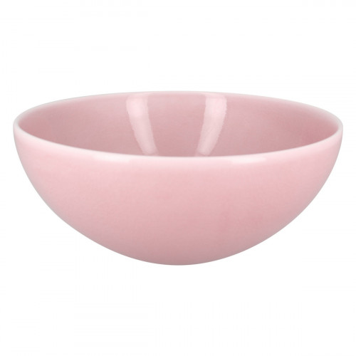 Bol rond rose porcelaine vitrifiée Ø 20,2 cm Vintage Rak