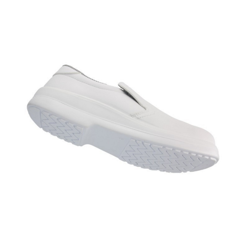 Mocassins de sécurité blanc 45 Ted Nordways