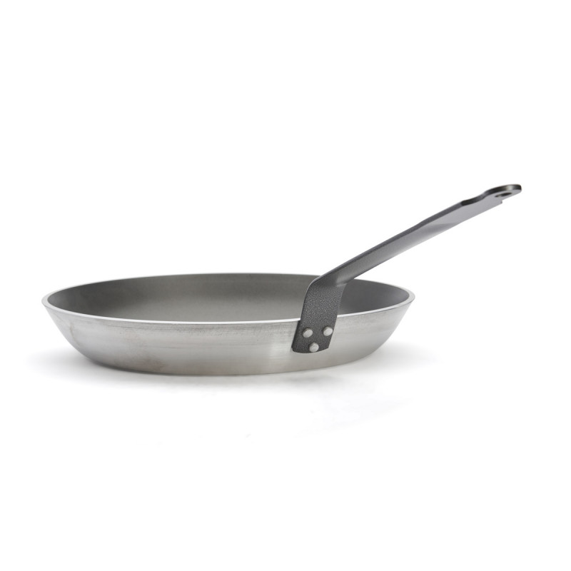 Poêle rond aluminium Revêtement anti-adhésif Ø 36 cm 4,7 cm Choc Resto Induction De Buyer