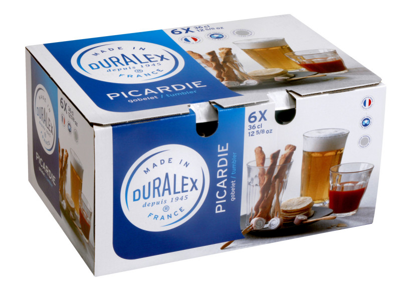 Gobelet forme haute 36 cl Picardie Duralex