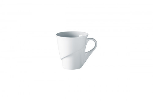 Tasse à café lungo rond blanc porcelaine vitrifiée 25 cl Ø 9 cm Delissea Rak