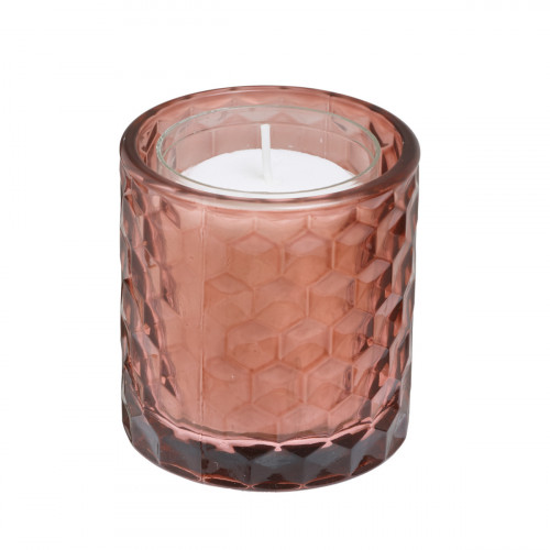 Photophore rond bordeaux Ø 7 cm 7,5 cm Spaas