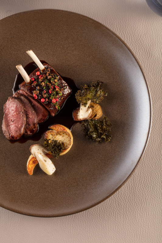 Assiette coupe creuse rond marron porcelaine vitrifiée Ø 27,8 cm Genesis Rak