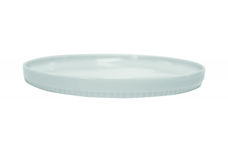 Assiette plate rond blanc porcelaine Ø 20 cm Toulouse Pillivuyt