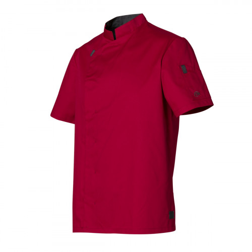 Veste de cuisine rouge T1 Shade Molinel