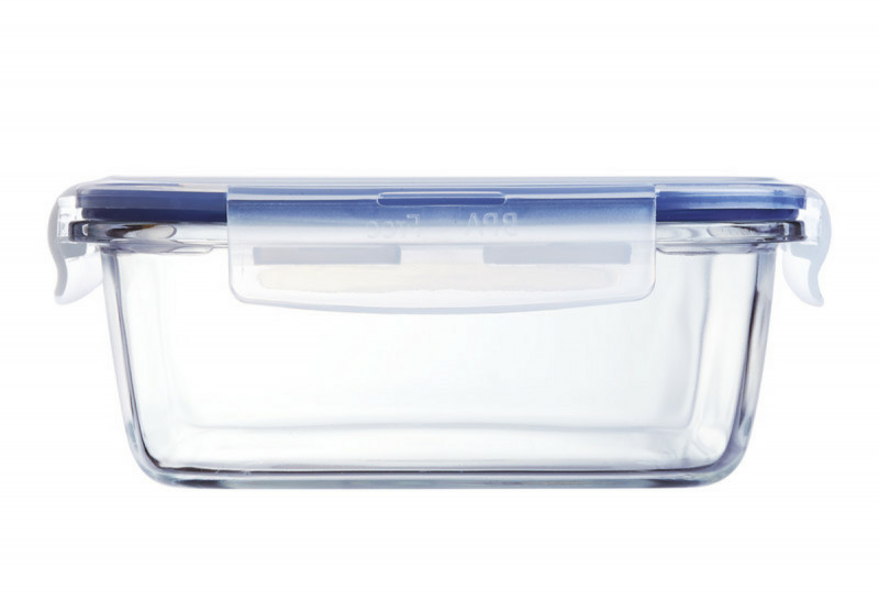 Boîte avec couvercle carré transparent verre trempé 17,64 cm Pure Box Active Luminarc