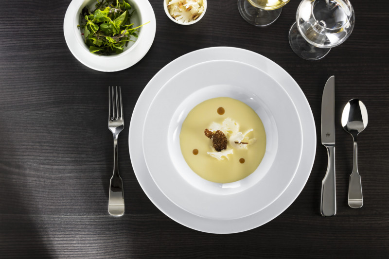 Tasse à bouillon blanc porcelaine vitrifiée 33 cl Ø 10,5 cm Access Rak