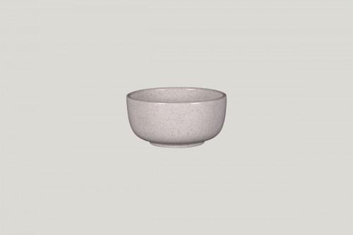 Bol rond gris porcelaine Ø 12 cm Rakstone Ease Rak
