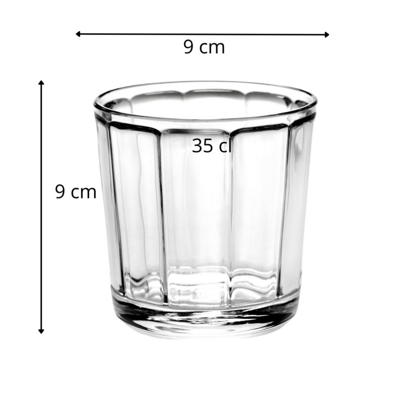 Gobelet verre 35 cl Surface Serax