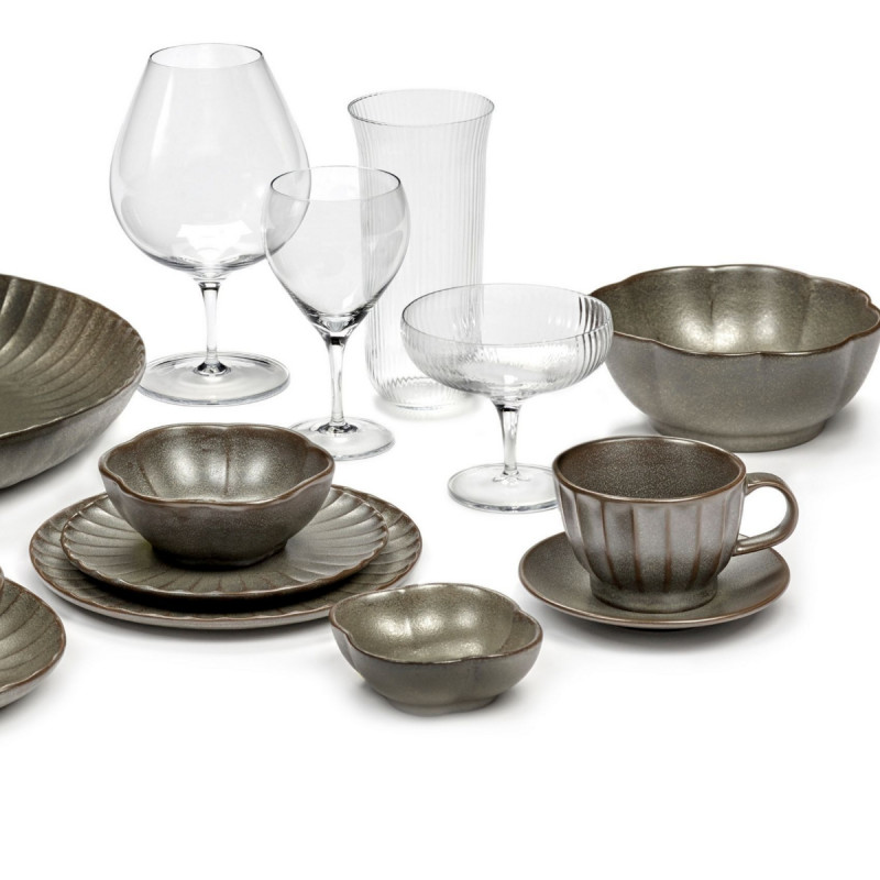 Gobelet forme basse verre 30 cl Inku Serax