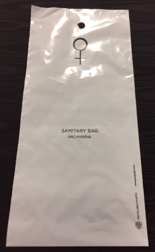 Sac hygiène plastique (1000 pièces)