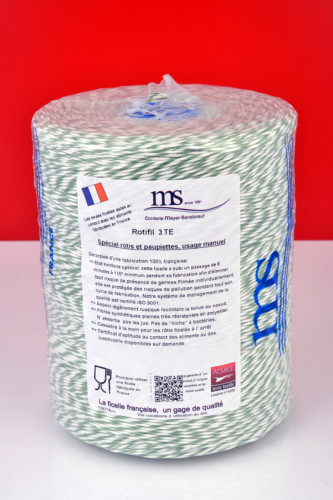 Ficelle alimentaire vert plastique