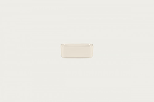 Sucrier pour sachets rond blanc porcelaine bone china 21 cl 11 cm Fedra Rak