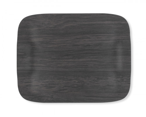 Plateau bois Cèdre foncé 60x40 cm Papillon Platex