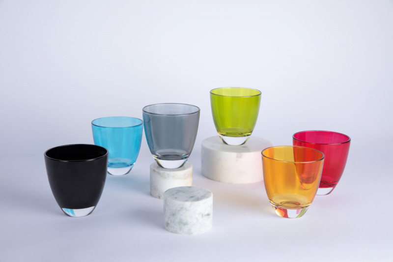 Gobelet noir verre 36 cl Tosca Pro.mundi