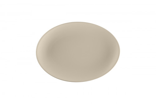 Plat ovale Argila Décor Epura porcelaine 32 cm Earth Rak