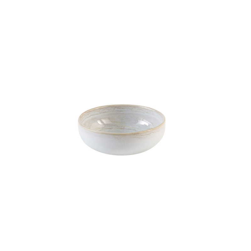 Coupelle rond beige grès émaillé Ø 12 cm Aurora Accolade