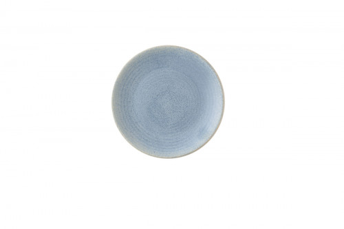 Assiette coupe plate rond bleu grès émaillé Ø 20,5 cm Evo Dudson