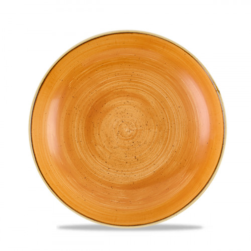 Assiette creuse rond Tangerine porcelaine vitrifiée Ø 24,8 cm Stonecast Churchill