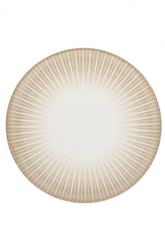 Assiette coupe plate rond porcelaine Ø 27 cm Palma Accolade