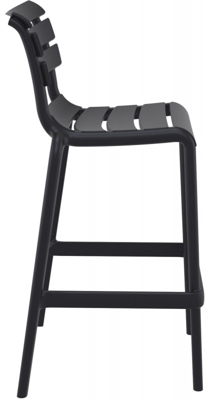 Tabouret noir 105x53x55 cm Achile