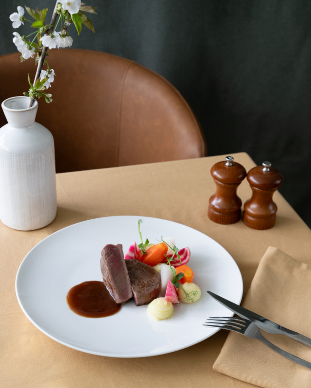 Assiette gastro creuse rond blanc porcelaine Ø 25 cm Gusto Accolade