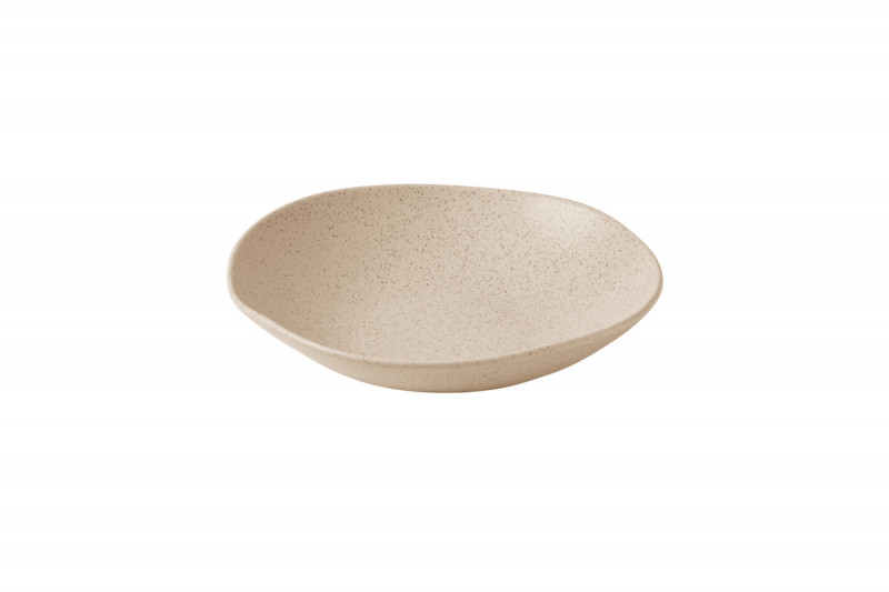 Assiette creuse rond Nutmeg Cream porcelaine vitrifiée Ø 25 cm 25 cm Stonecast Natural Churchill
