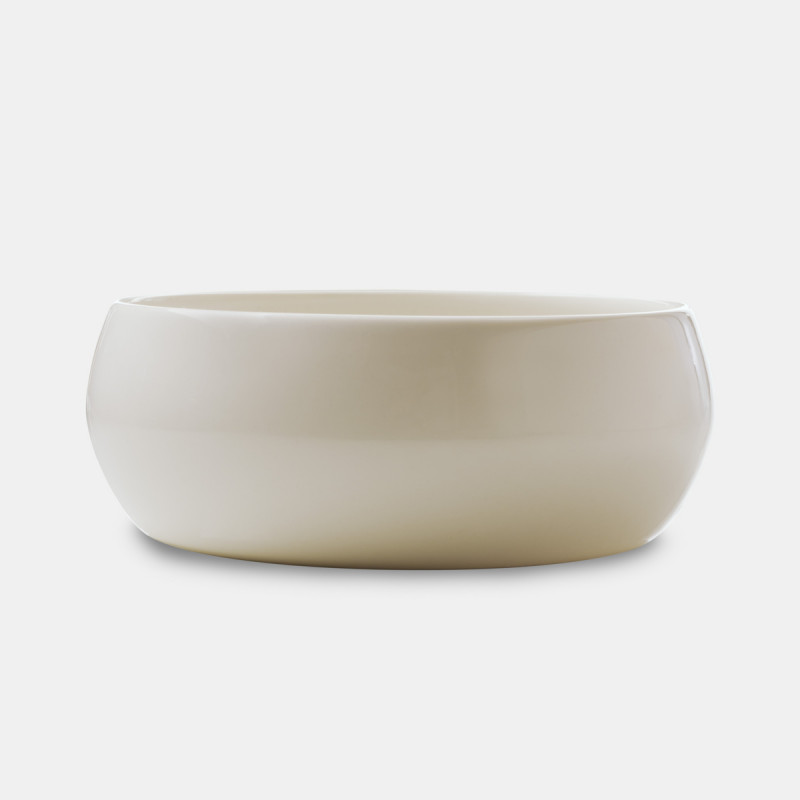 Bol rond Blanc albâtre porcelaine culinaire Ø 15,5 cm Madeleine Revol