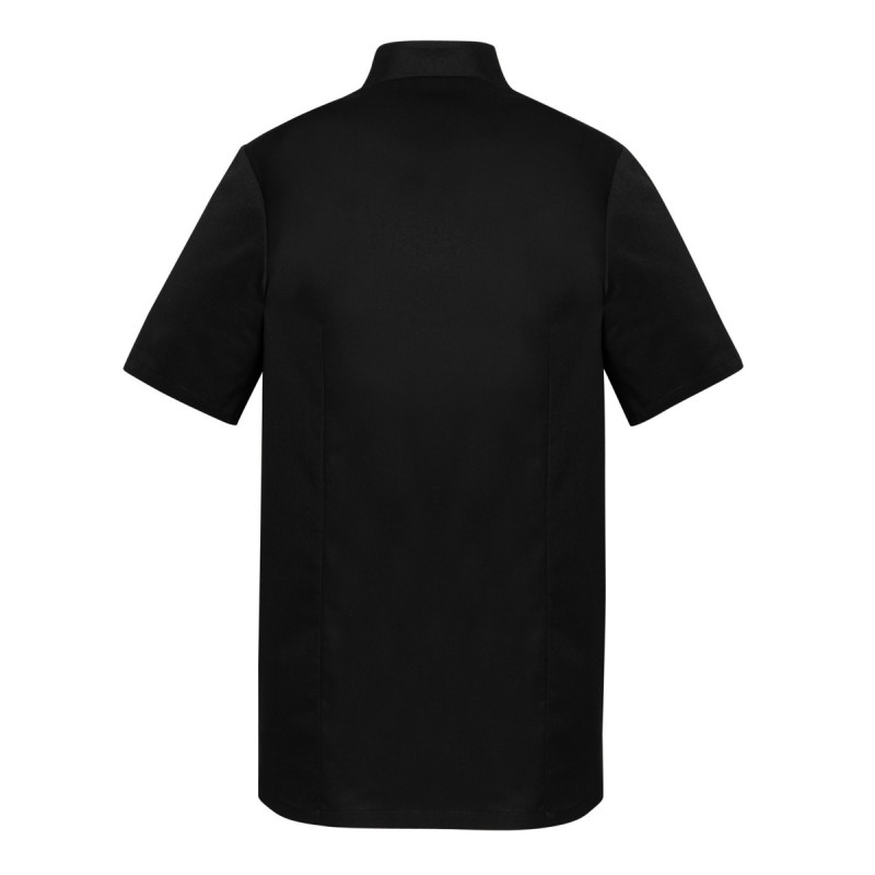 Veste de cuisine manches courtes noir T6 Reko Molinel