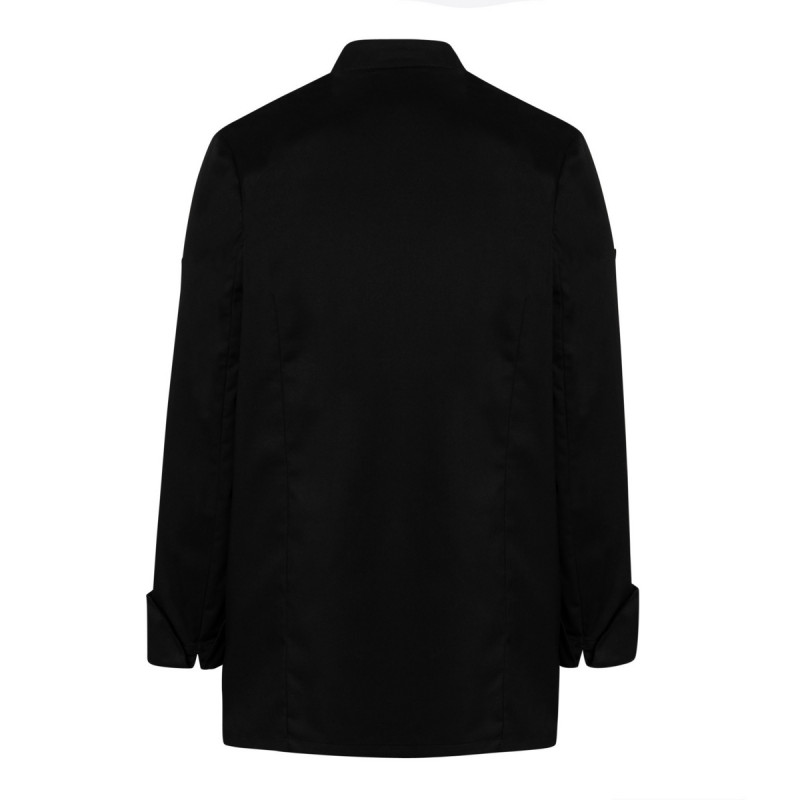 Veste de cuisine manches longues noir T5 Reko Molinel