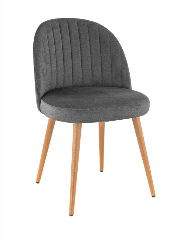 Assise de chaise gris anthracite 43x49x55 cm Emile Flexmob