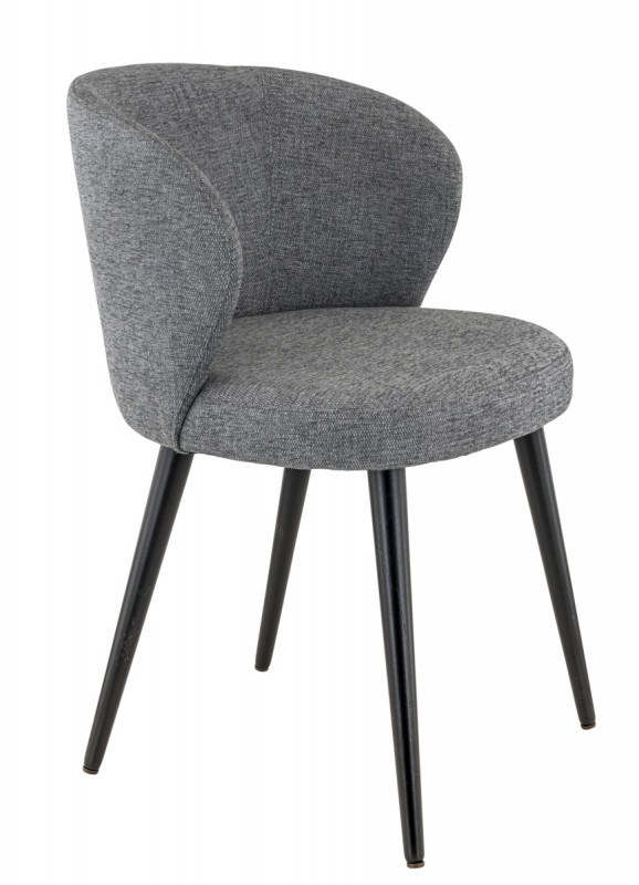 Assise de chaise gris foncé 43x49x55 cm Angele Flexmob